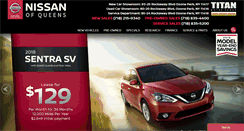 Desktop Screenshot of nissanofqueens.com