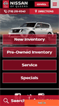 Mobile Screenshot of nissanofqueens.com